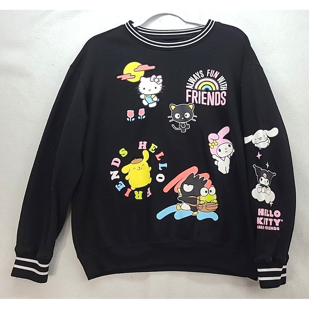 Sanrio Hello Kitty & Friends Soft Crew Neck Sweatshirt, Medium‎